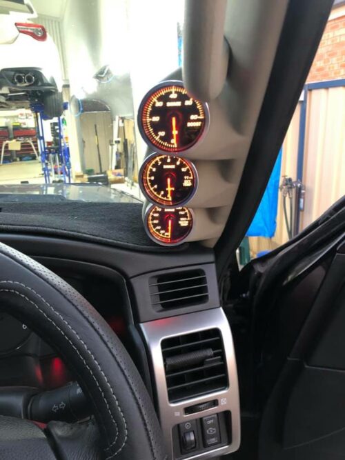 NISSAN PATROL GU TRIPLE PILLAR POD 3 GAUGE Kenay Kustoms