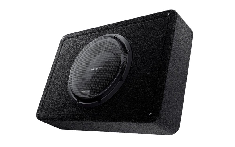 Hertz Mille Pro 12" 1000W 2 Ohm SVC Loaded Subwoofer Box
